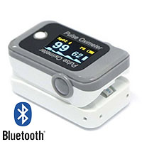 BerryMed Bluetooth Pulse Oximeter BM1000-GBT (Gray)