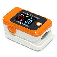 Pulse Oximeter BM1000C by BerryMed (Orange)